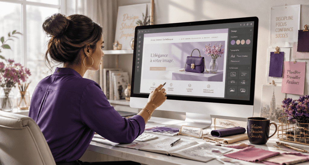 Site e commerce sur mesure bureau entrepreneure