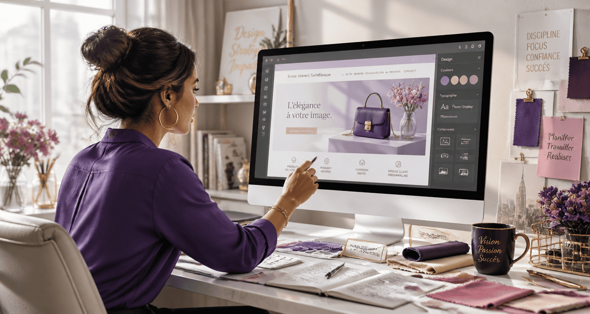 Site e commerce sur mesure bureau entrepreneure