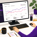 Suivi des positions affiché sur ordinateur