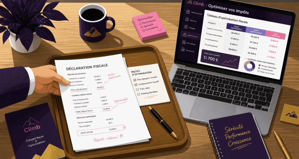 Tacotax Climb optimisation fiscale documents