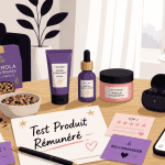 test produit rémunéré sur table avec produits à tester
