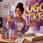 ugc tiktok créatrice vidéo studio urbain