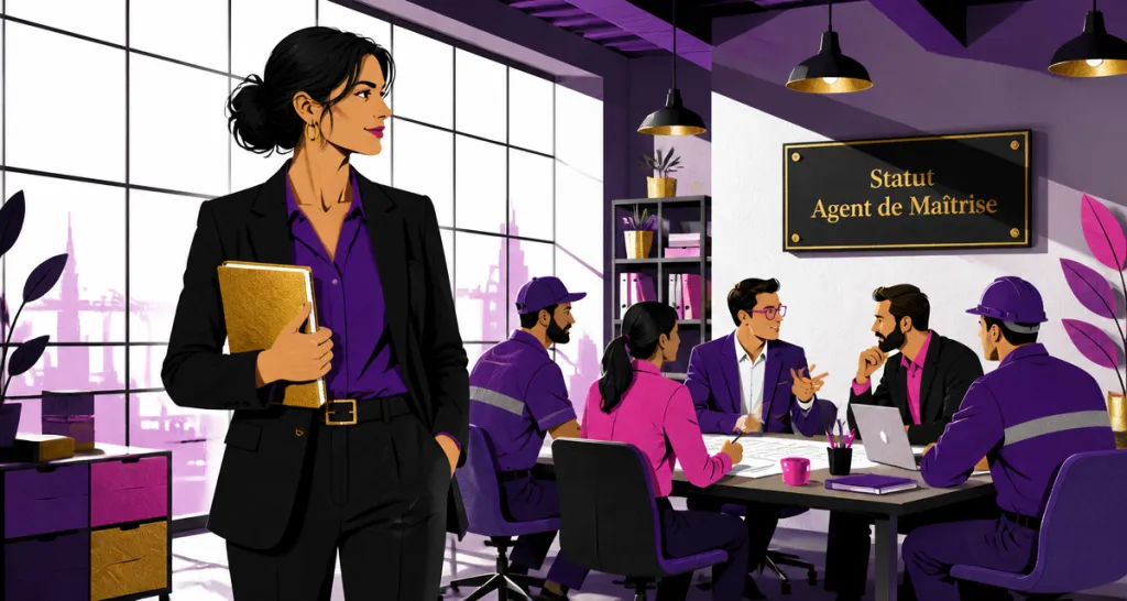 agent de maîtrise avantages et inconvénients équipe open space