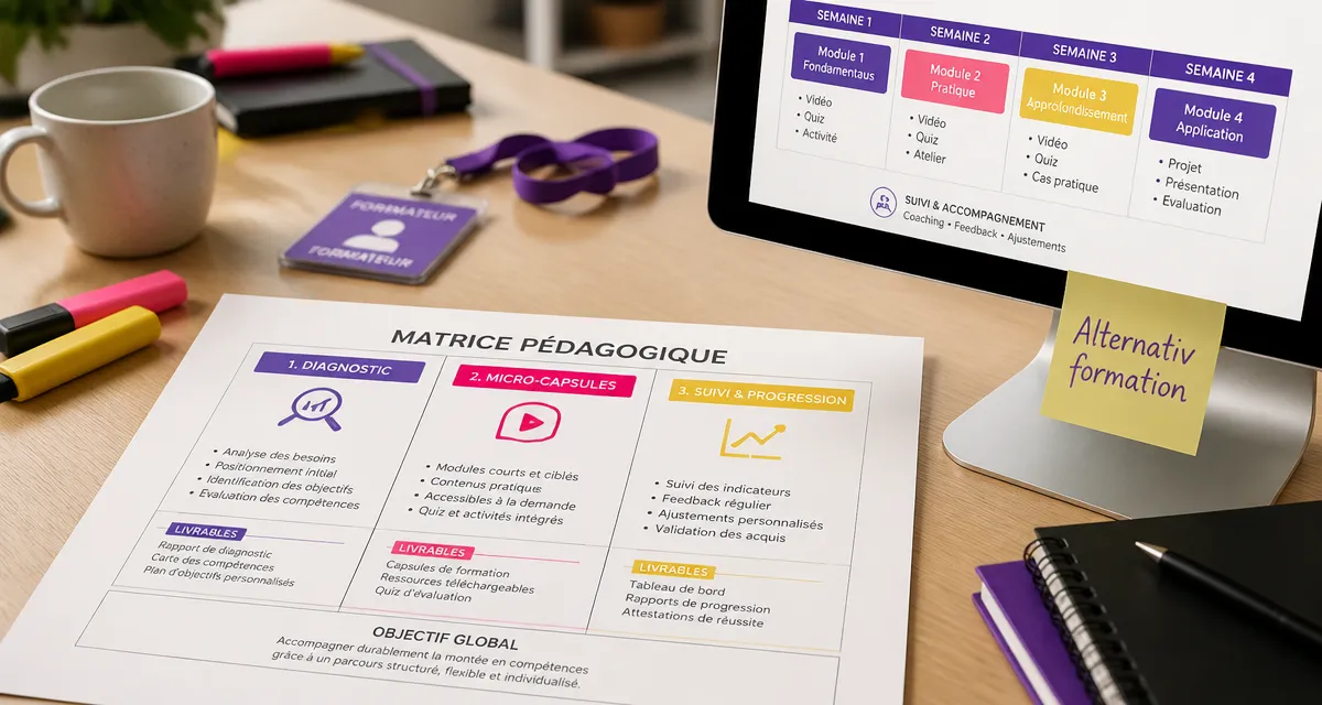 Alternativ formation : parcours sur mesure avec 94% de satisfaction