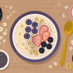 bienfaits de l avoine bol porridge fruits