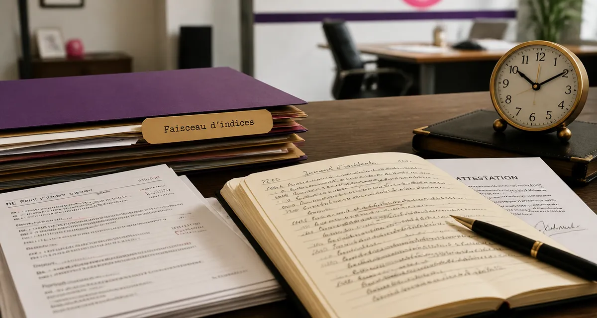 Comment prouver un harcèlement moral sans preuve : dossier d’indices au travail