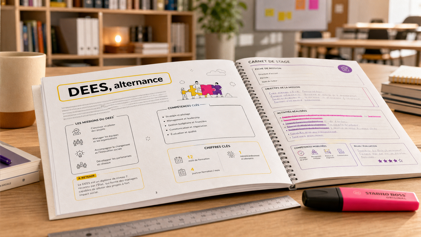 educateur spécialisé etudes : DEES alternance, 3 ans et stage