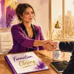formation closing femme scelle une vente