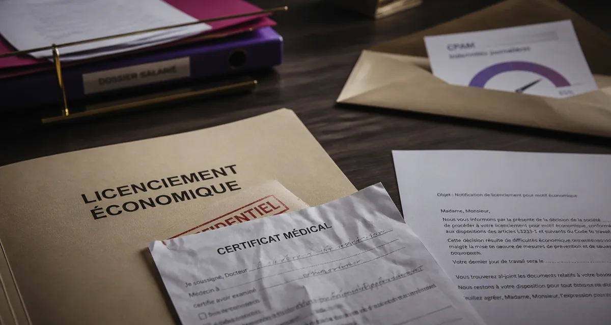 Je suis en accident de travail et mon entreprise ferme : droits CPAM et démarches