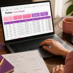 modèle fichier client excel gratuit sur bureau