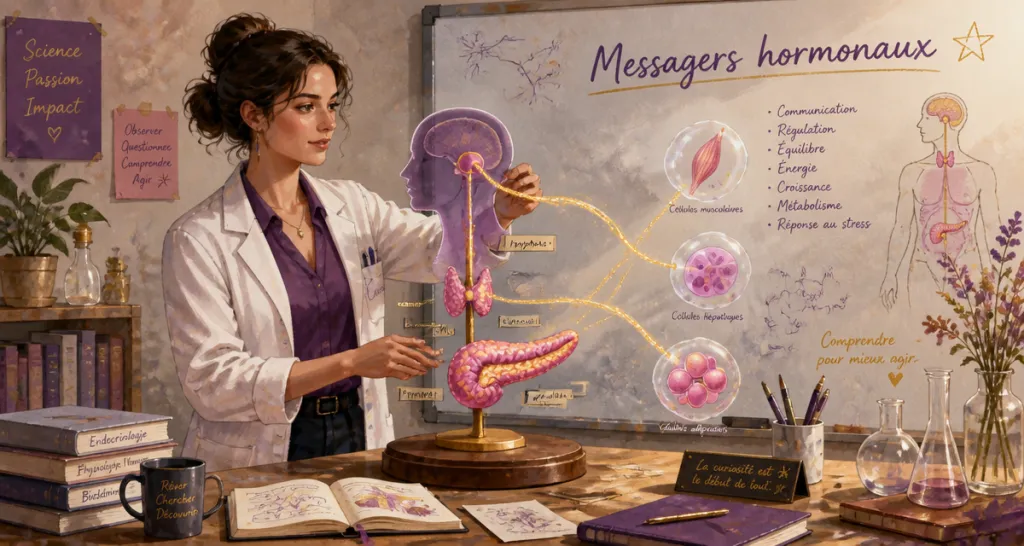 qu est ce qu une hormone scientifique modèle endocrinien