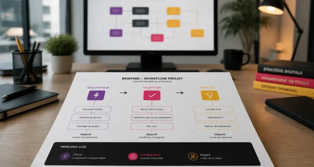 Workflow exemple pour automatiser les processus métier