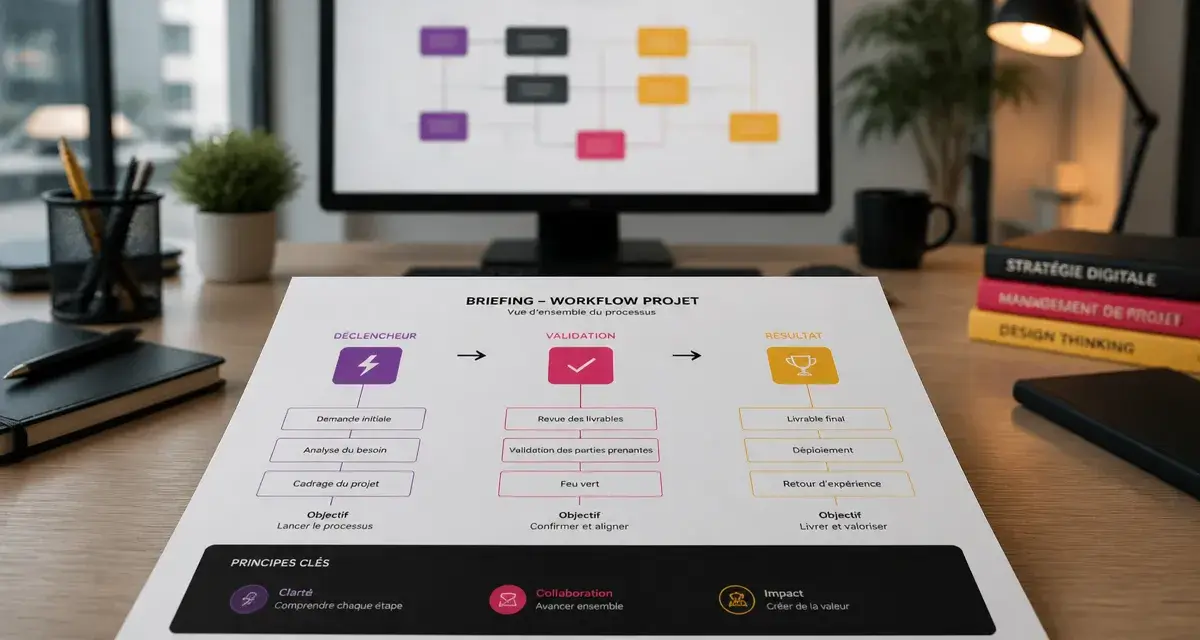 Workflow exemple pour automatiser les processus métier