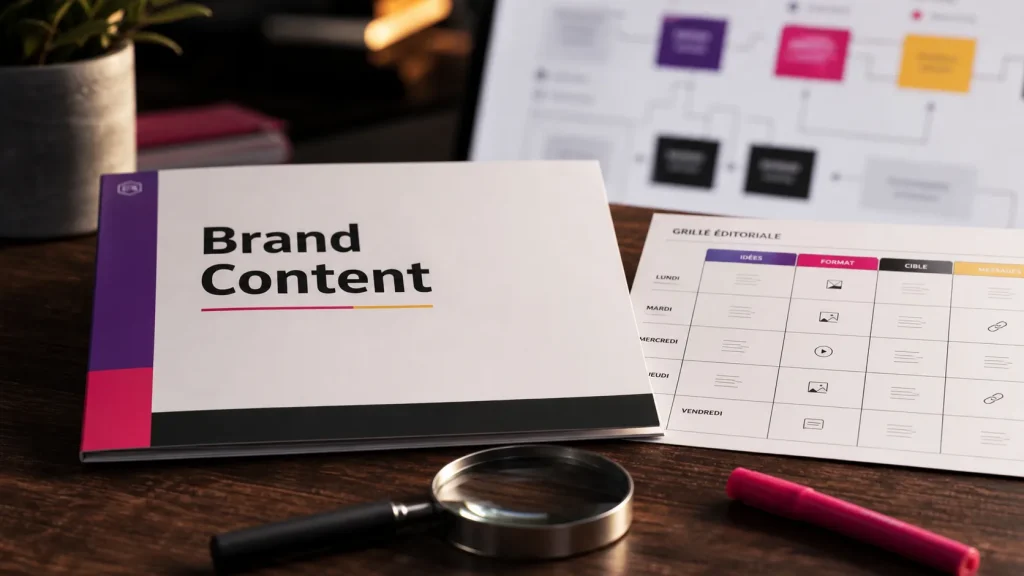 Brand content definition : guide visuel