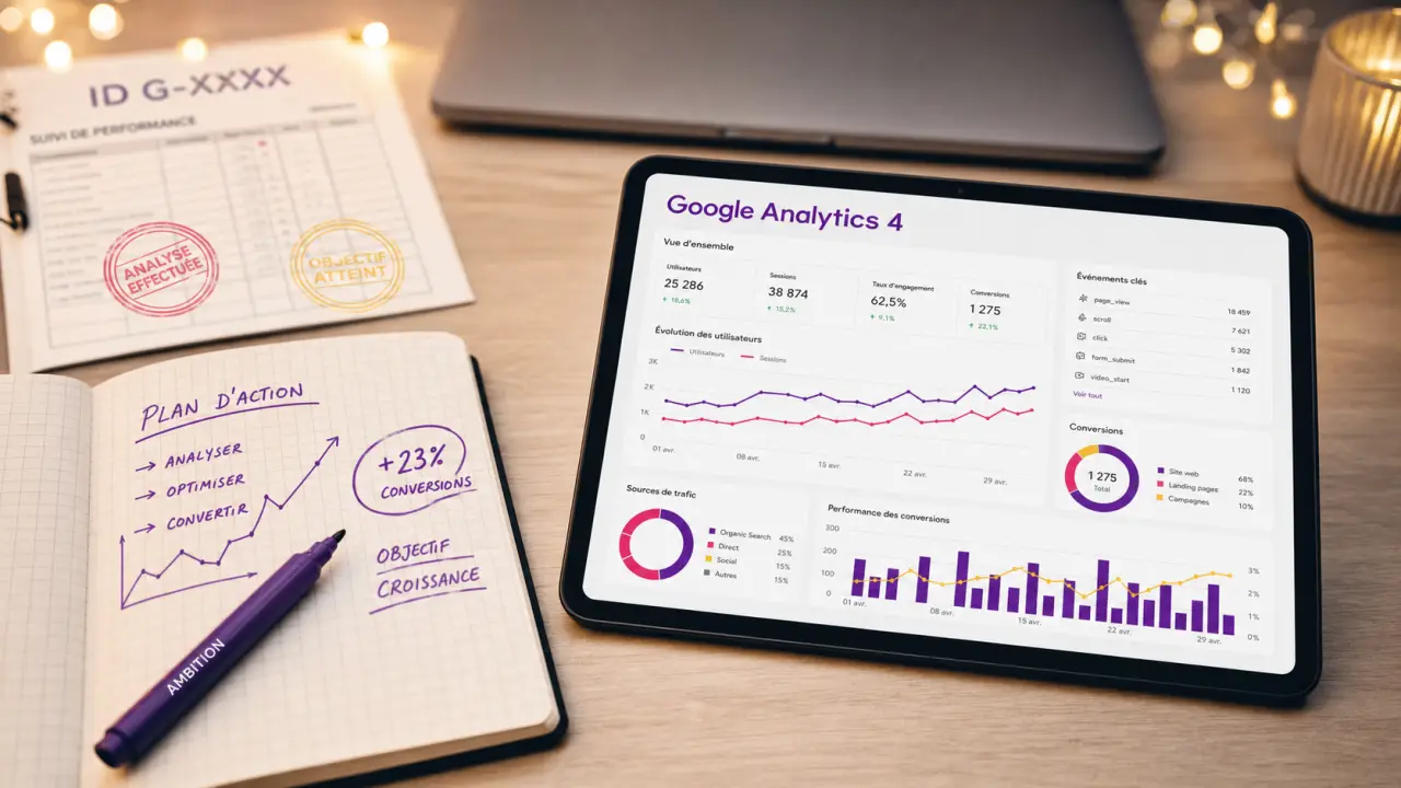 Comment utiliser Google Analytics : tag, rapports et conversions