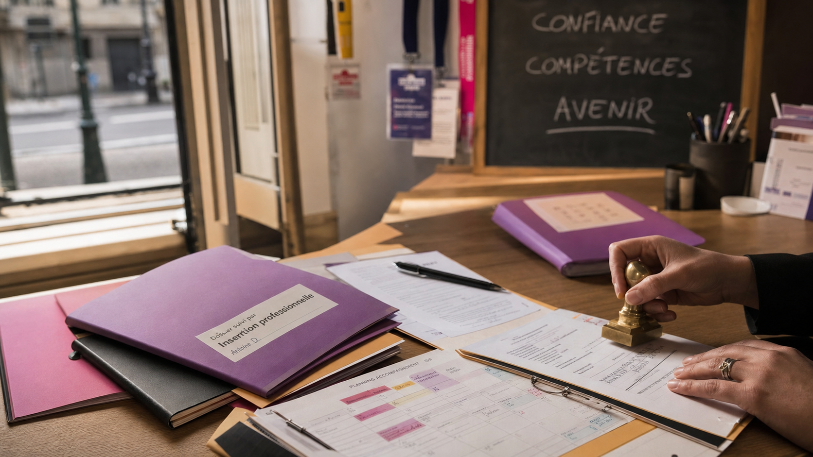 Conseillere en insertion : insertion professionnelle, documents administratifs