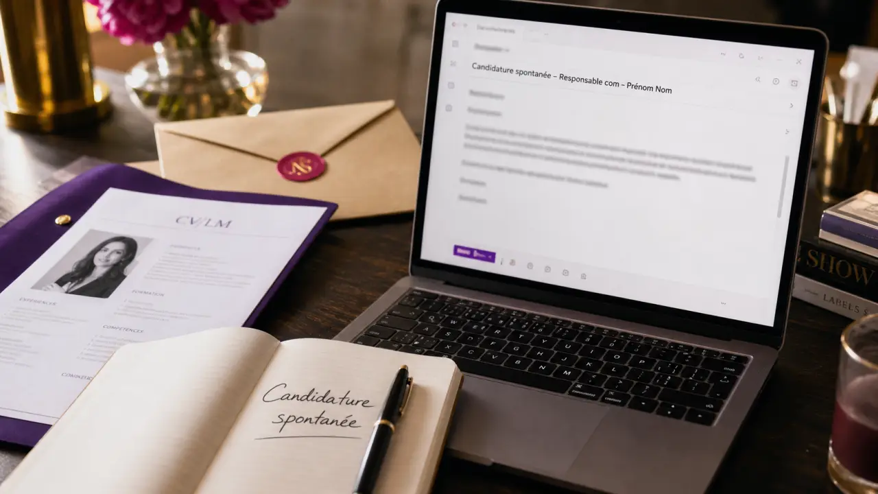 Exemple mail pour candidature spontanée : objet, pièces jointes et relance