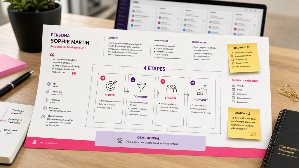 fiche persona : méthodologie pour mieux cibler vos clients