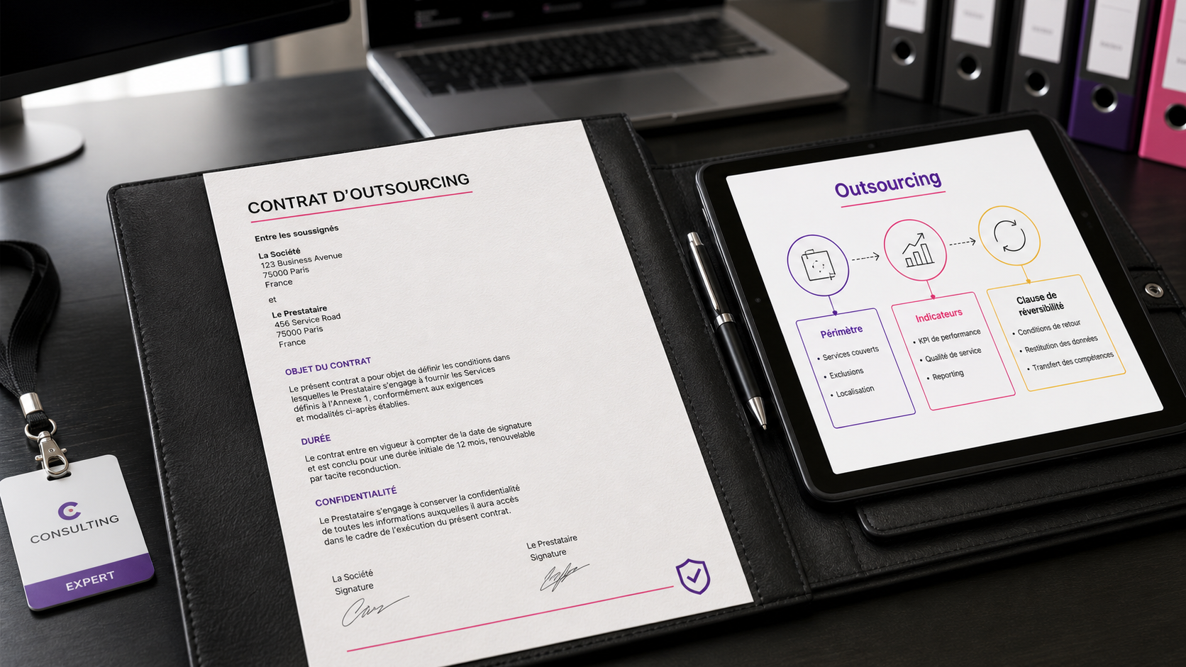 Outsourcing définition : contrat et schéma de réversibilité