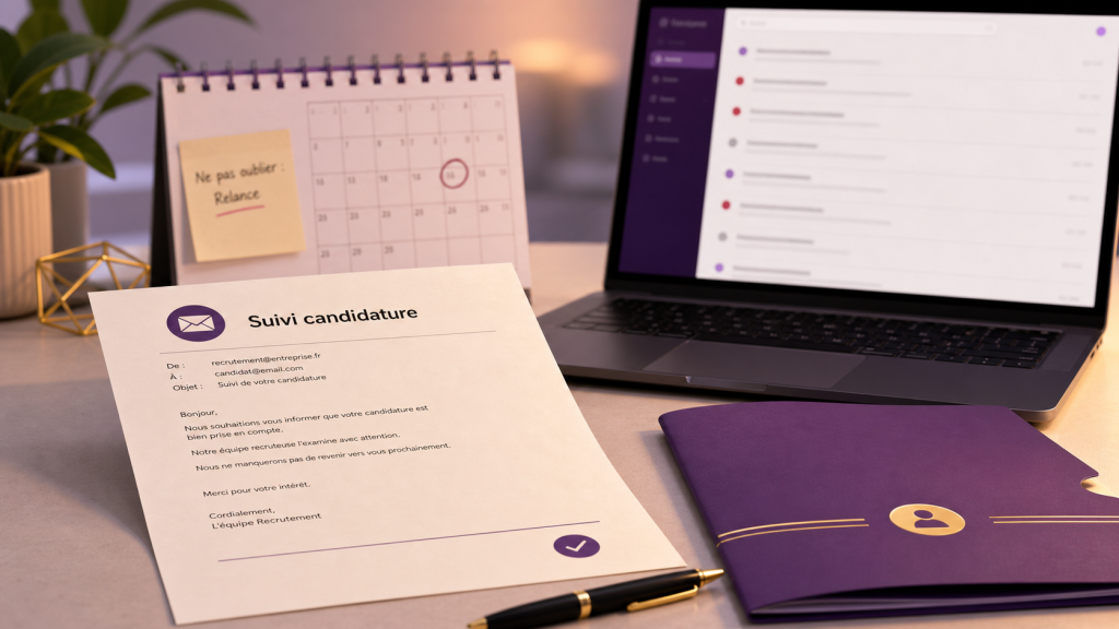 Relance mail candidature 10-15 jours : suivi et bon ton