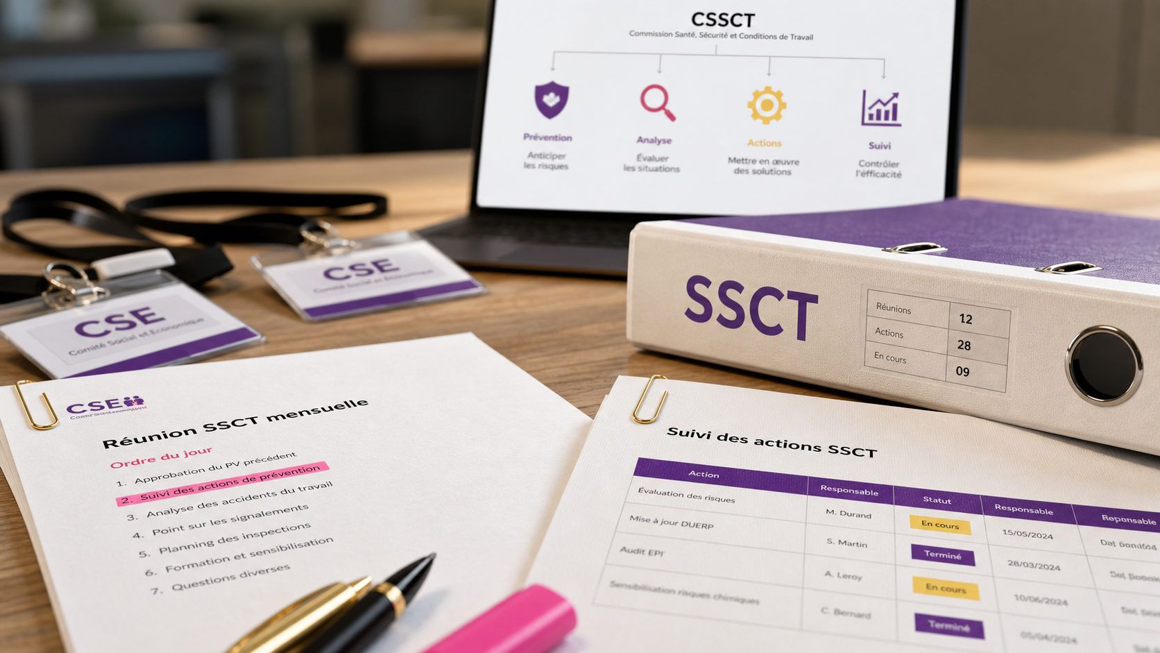 SSCT définition : CSE, seuil 300 salariés et formation obligatoire