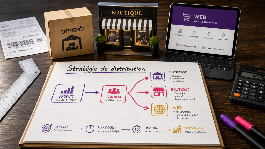 Stratégie de distribution : 5 critères pour choisir des canaux rentables