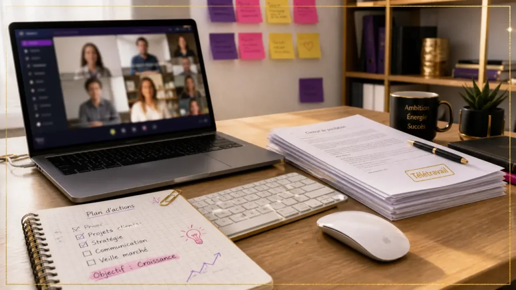 Mission en télétravail : contrats, plateformes et pièges à éviter