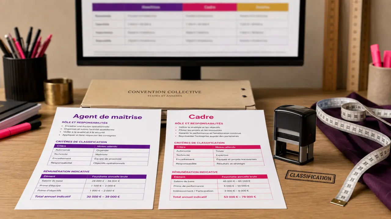 Agent de maîtrise cadre ou non cadre : contrat et missions